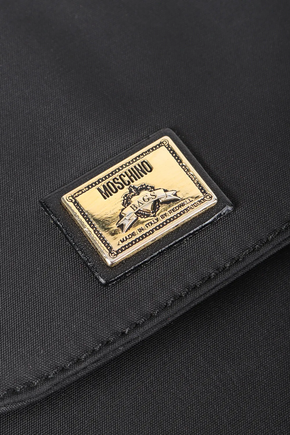 1990s Mini Nylon Crossbody Saddle Bag