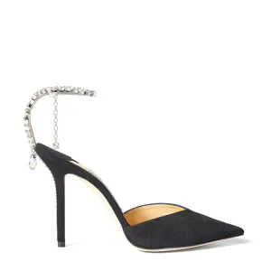2023 Colorful Rhinestone Chain 34-43 Lady Sandals Summer Party Wedding Bridal High Heels 7cm/10cm Open Toe Brand Women's Shoes