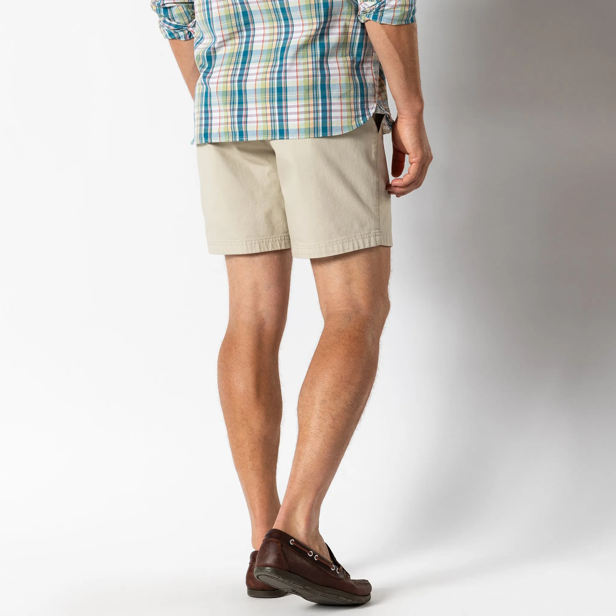 7" Canvas Camp Short - Stone