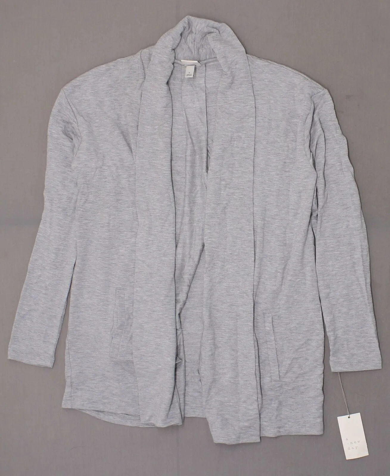 A New Day Women's French Terry Knit Open Cardigan Blazer