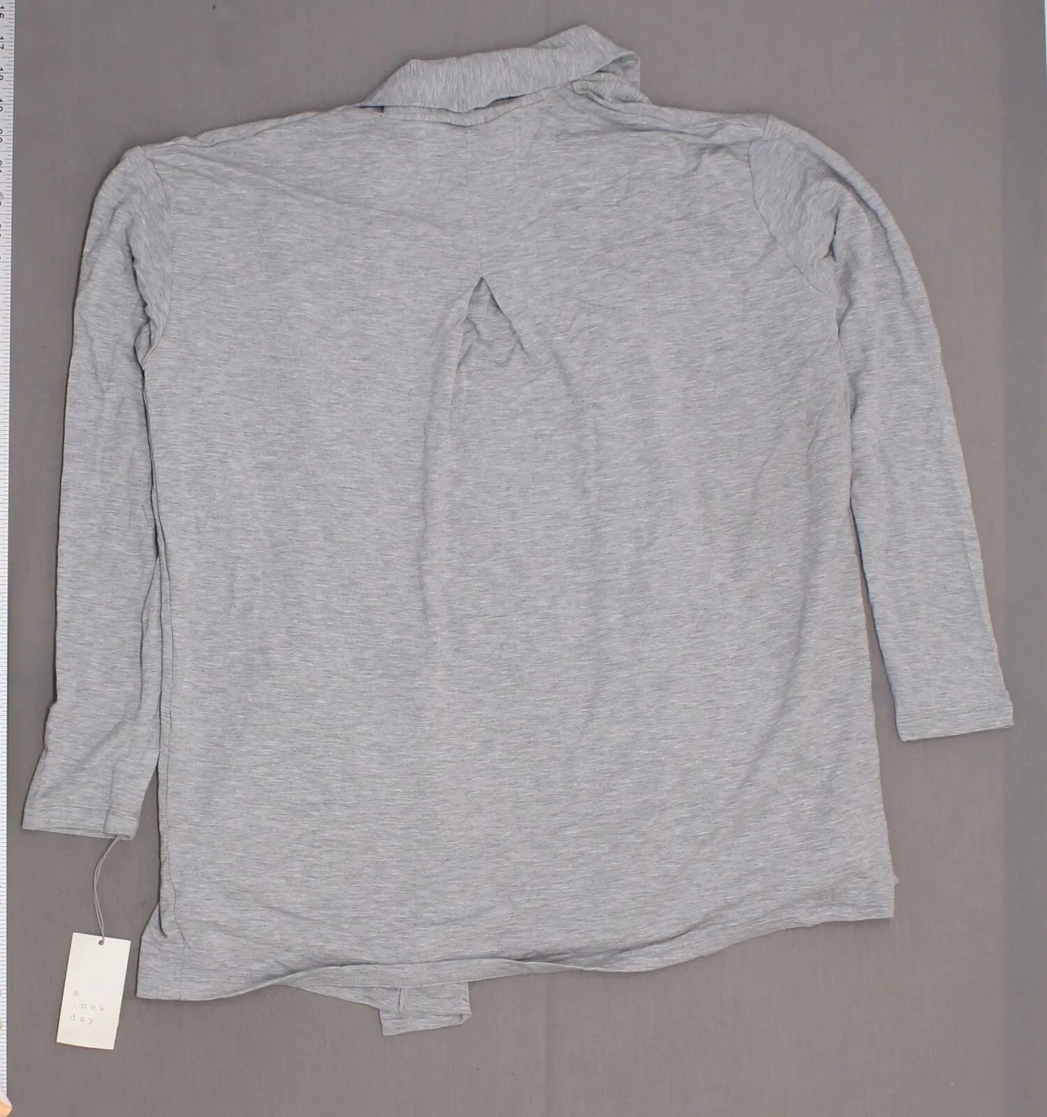 A New Day Women's French Terry Knit Open Cardigan Blazer