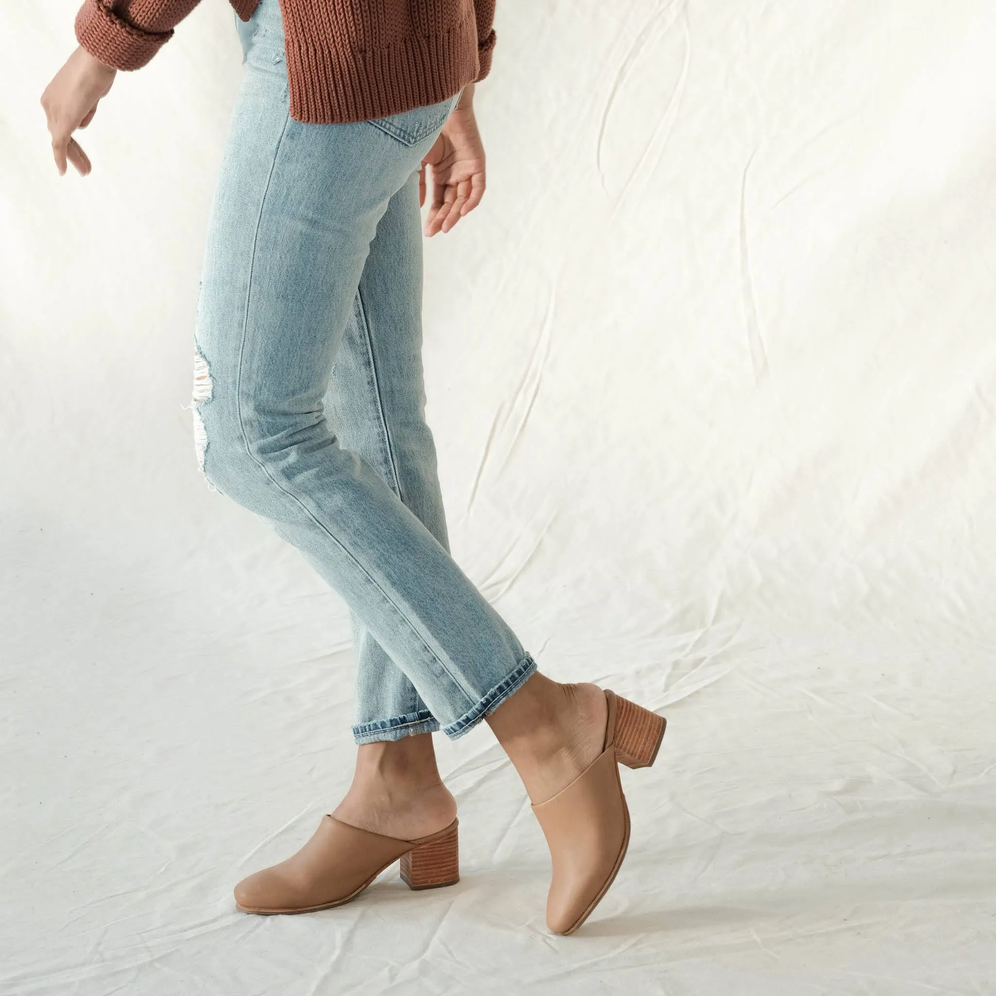 All Day Heeled Mule