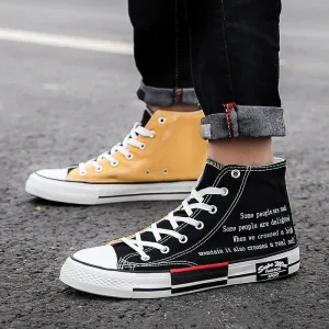 All-match Couple Canvas Shoes Men's Port Style Leisure