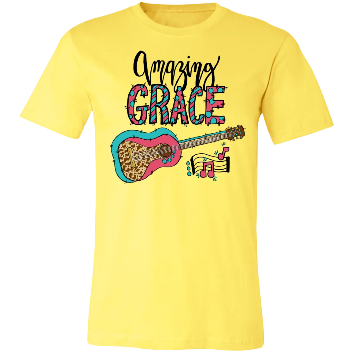 Amazing Grace Bella Canvas T-Shirt – Inspirational Christian Tee