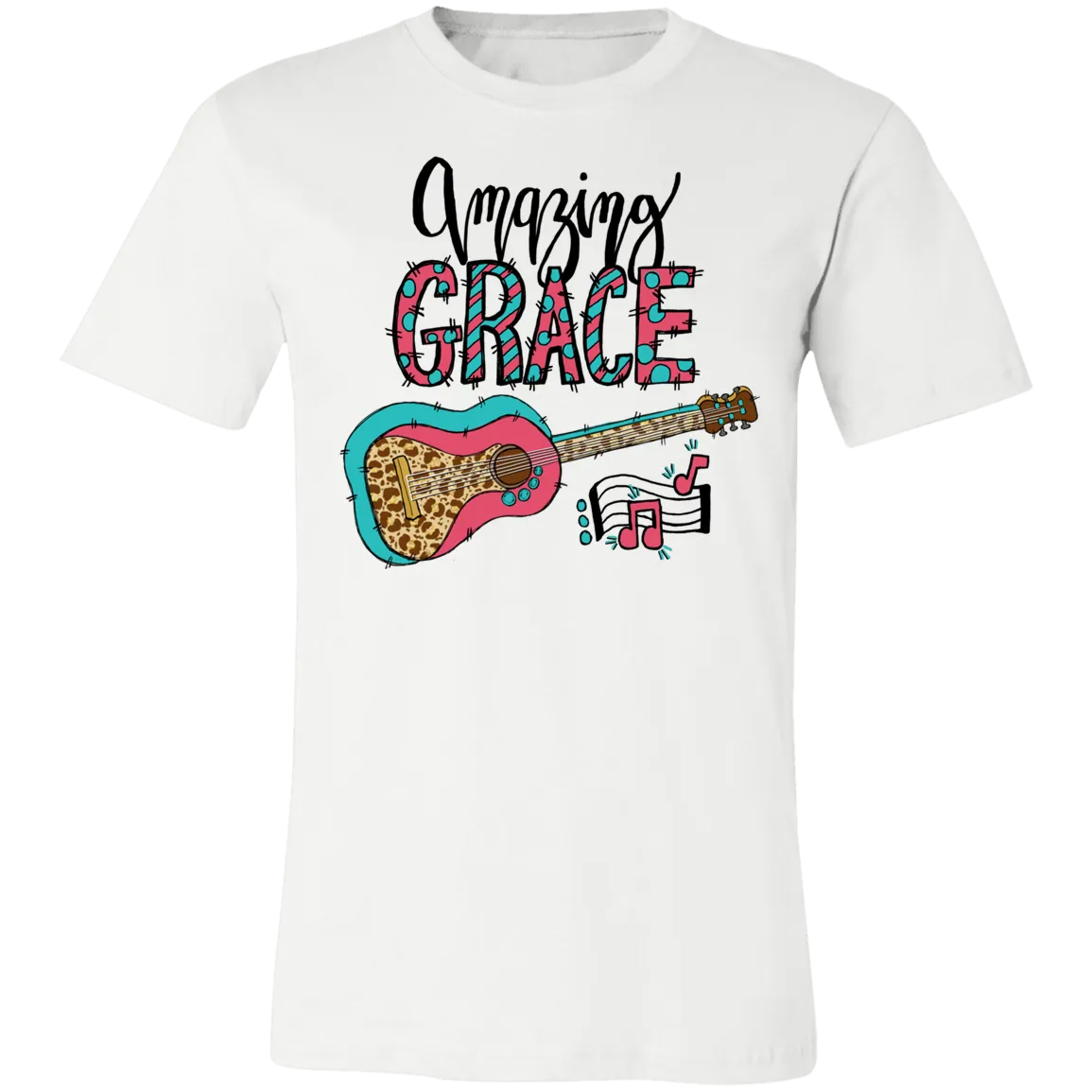 Amazing Grace Bella Canvas T-Shirt – Inspirational Christian Tee