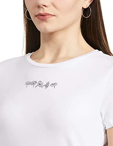 Amazon Brand - Eden & Ivy Women's Regular Work Utility T-Shirt (Pack of 2) (PAG101B_White & Black2 XXL)