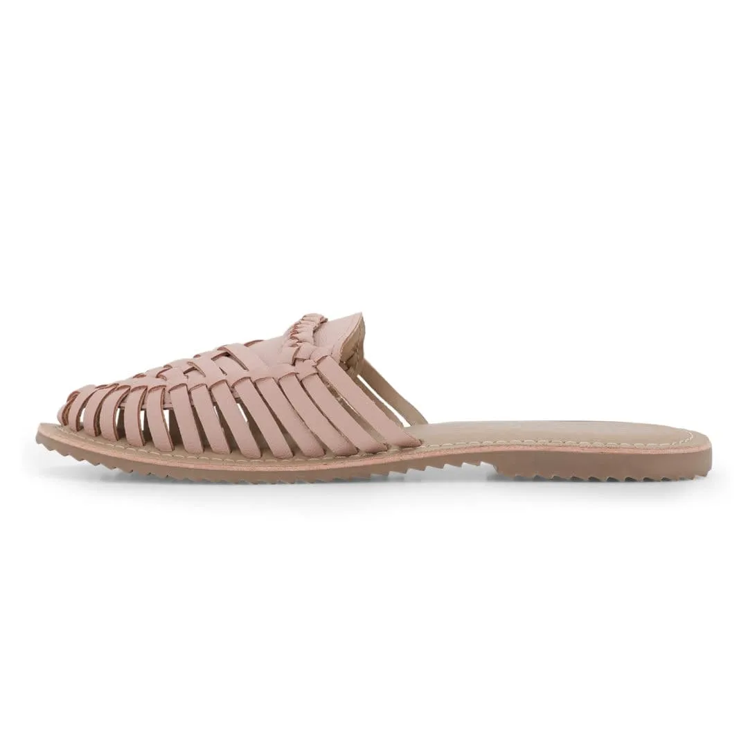Amurra Baby Pink Huarache Mules