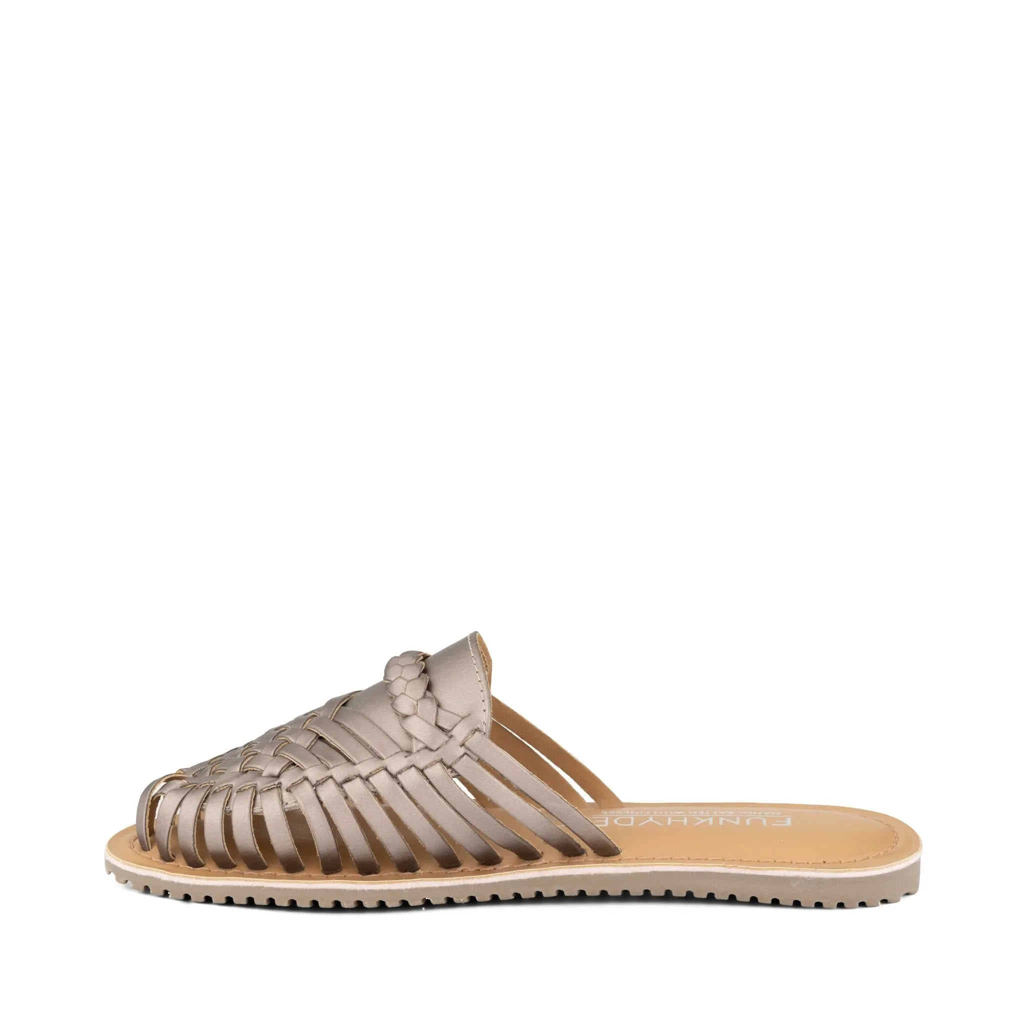 Amurra Gunmetal Huarache Mules