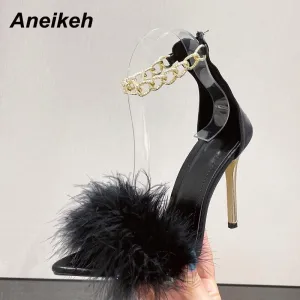 Aneikeh Sweet Stiletto Heels Sandals