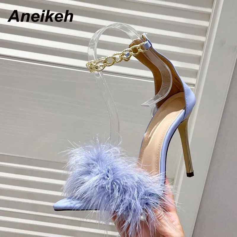 Aneikeh Sweet Stiletto Heels Sandals