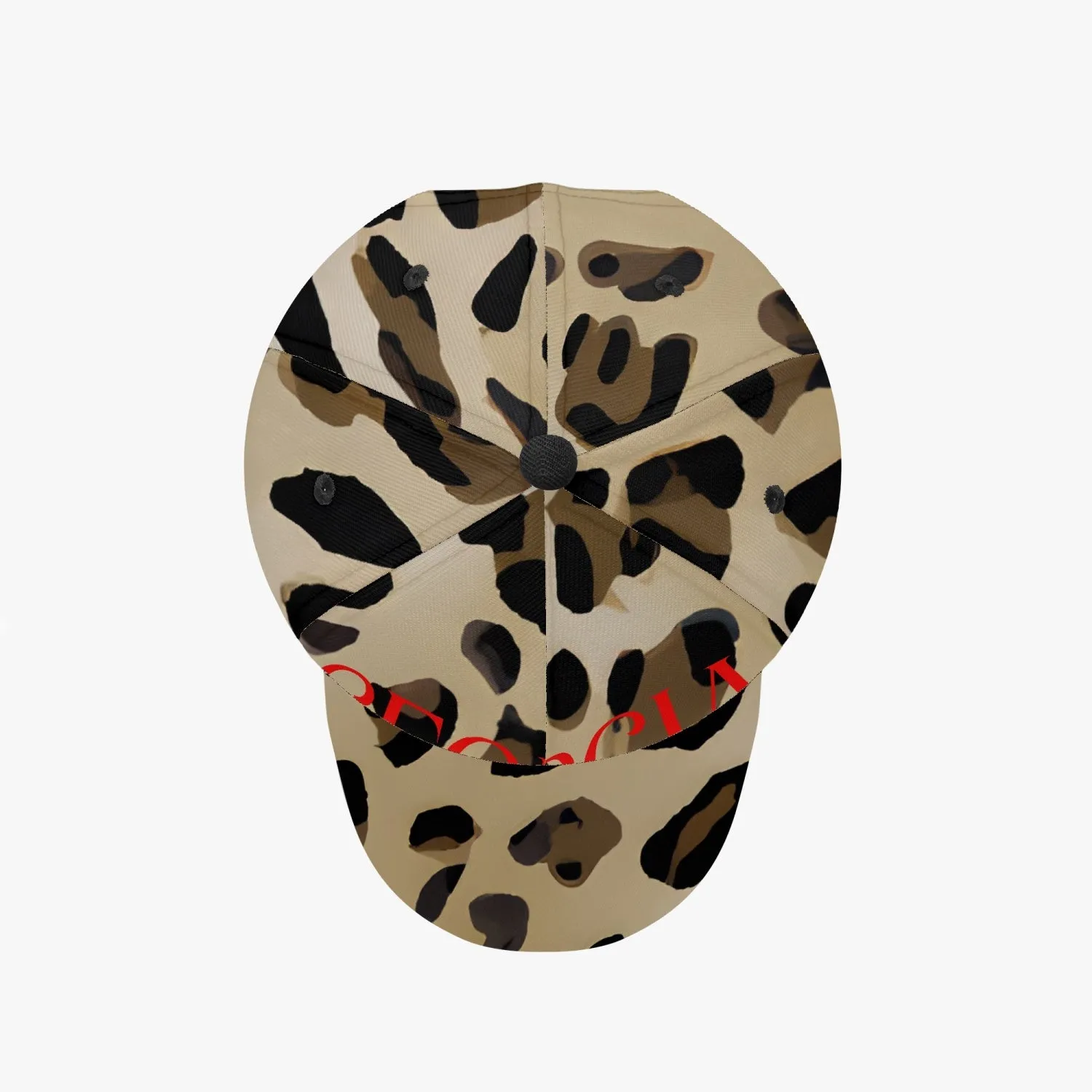Animal Print Georgia Girl Baseball Caps