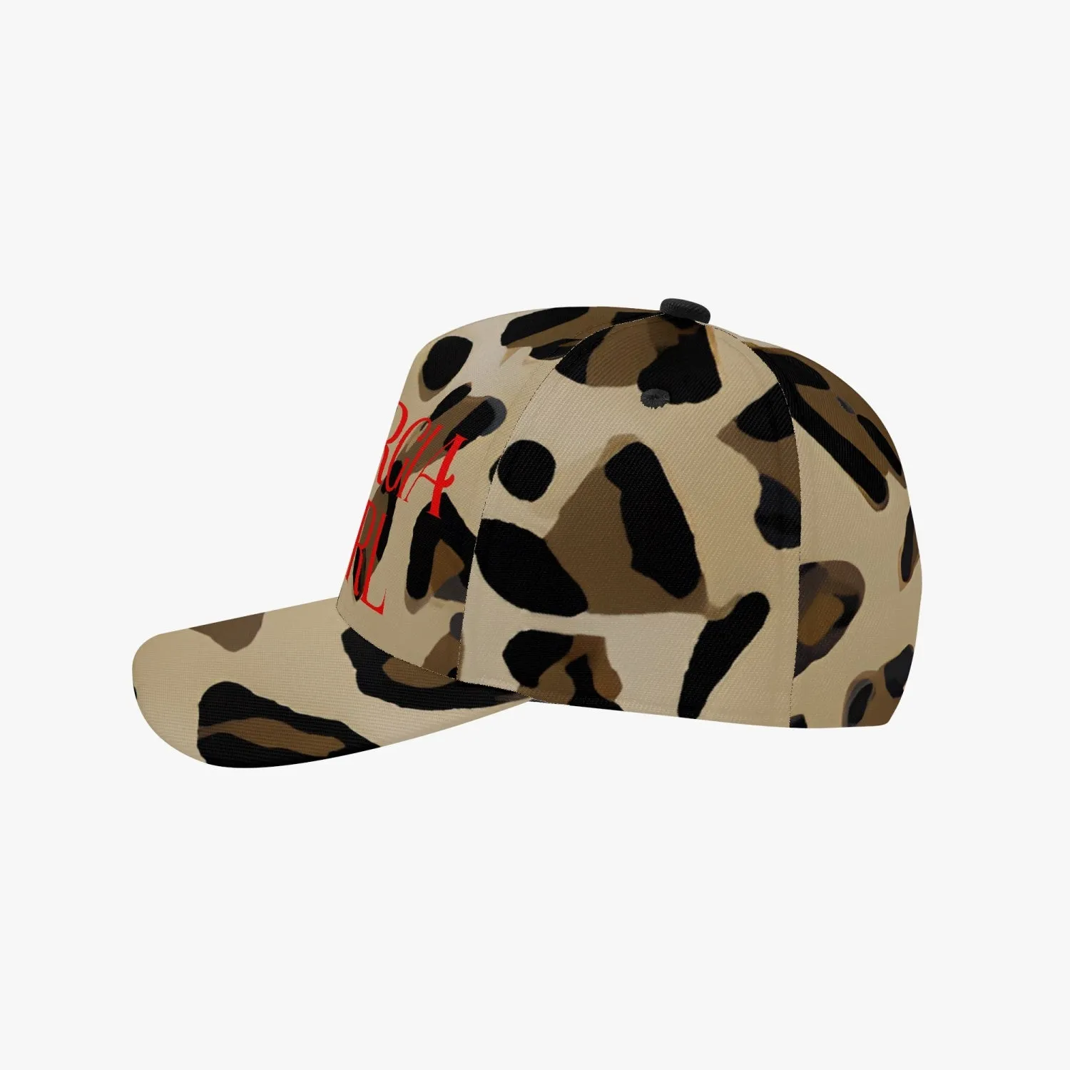 Animal Print Georgia Girl Baseball Caps