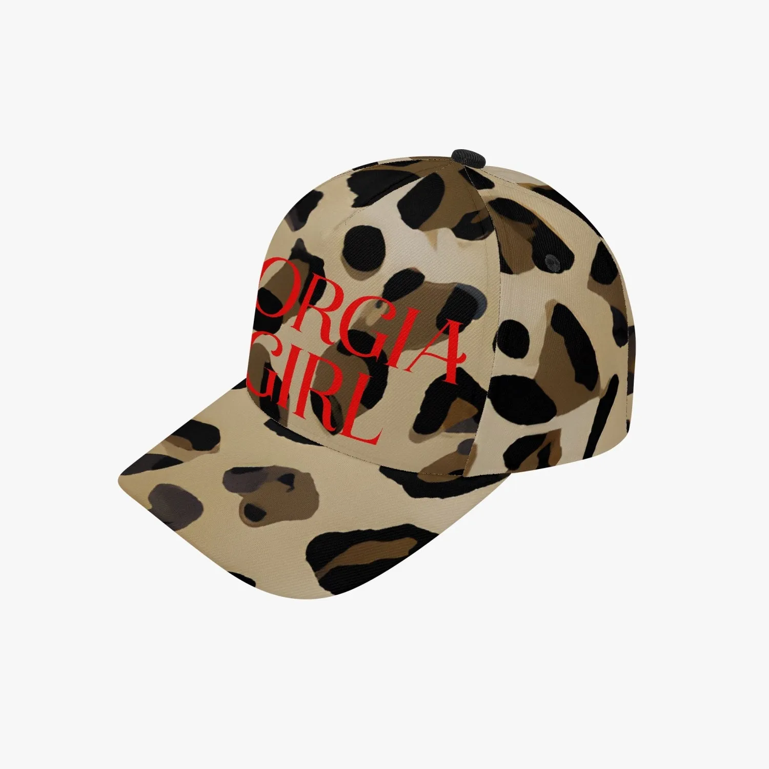 Animal Print Georgia Girl Baseball Caps