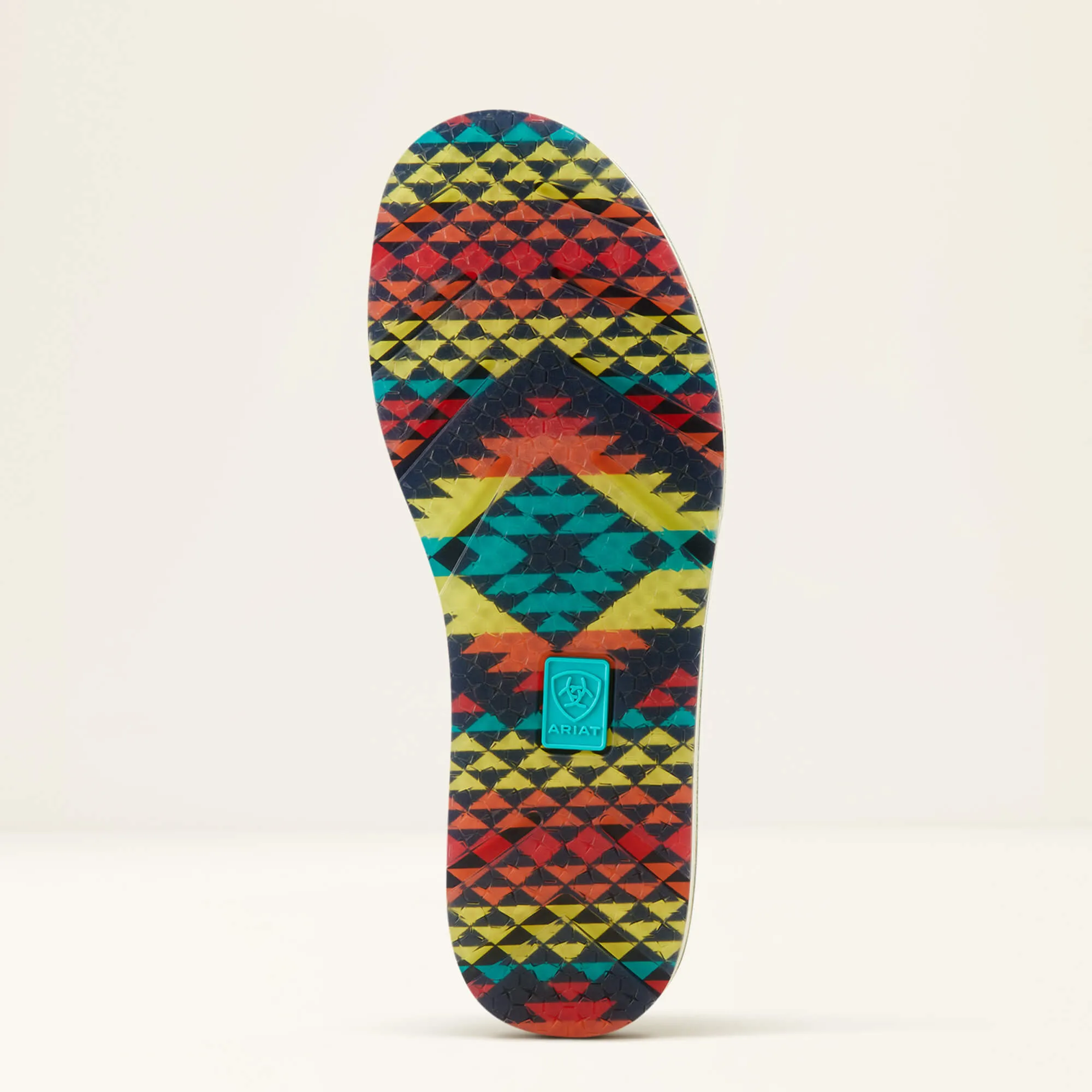 Ariat Ladies Cruiser Teal Suede & Striking Serape