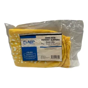 ASP Medical Non-Skid Patient Slippers Adult 4XL | CEM-12