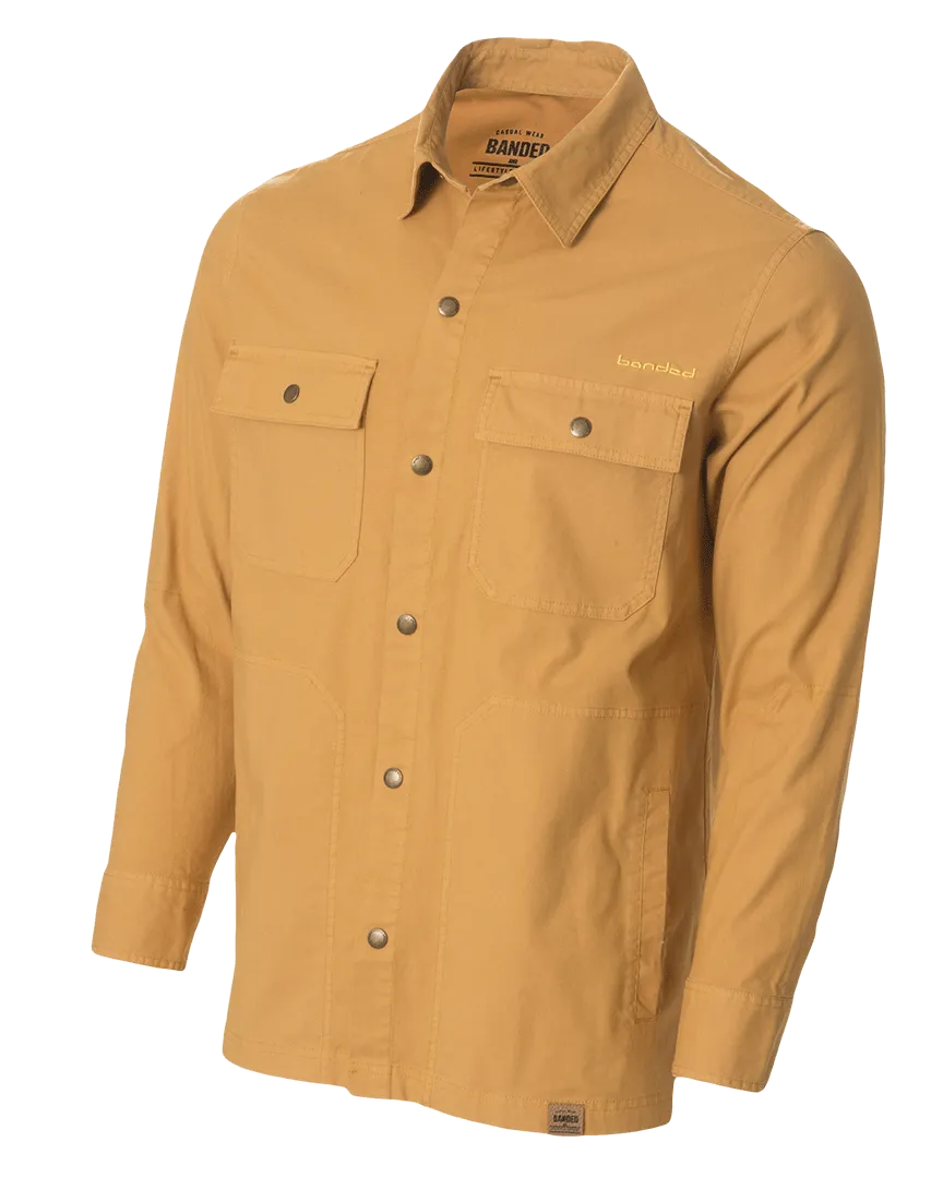 Banded Canvas Camp Jacket