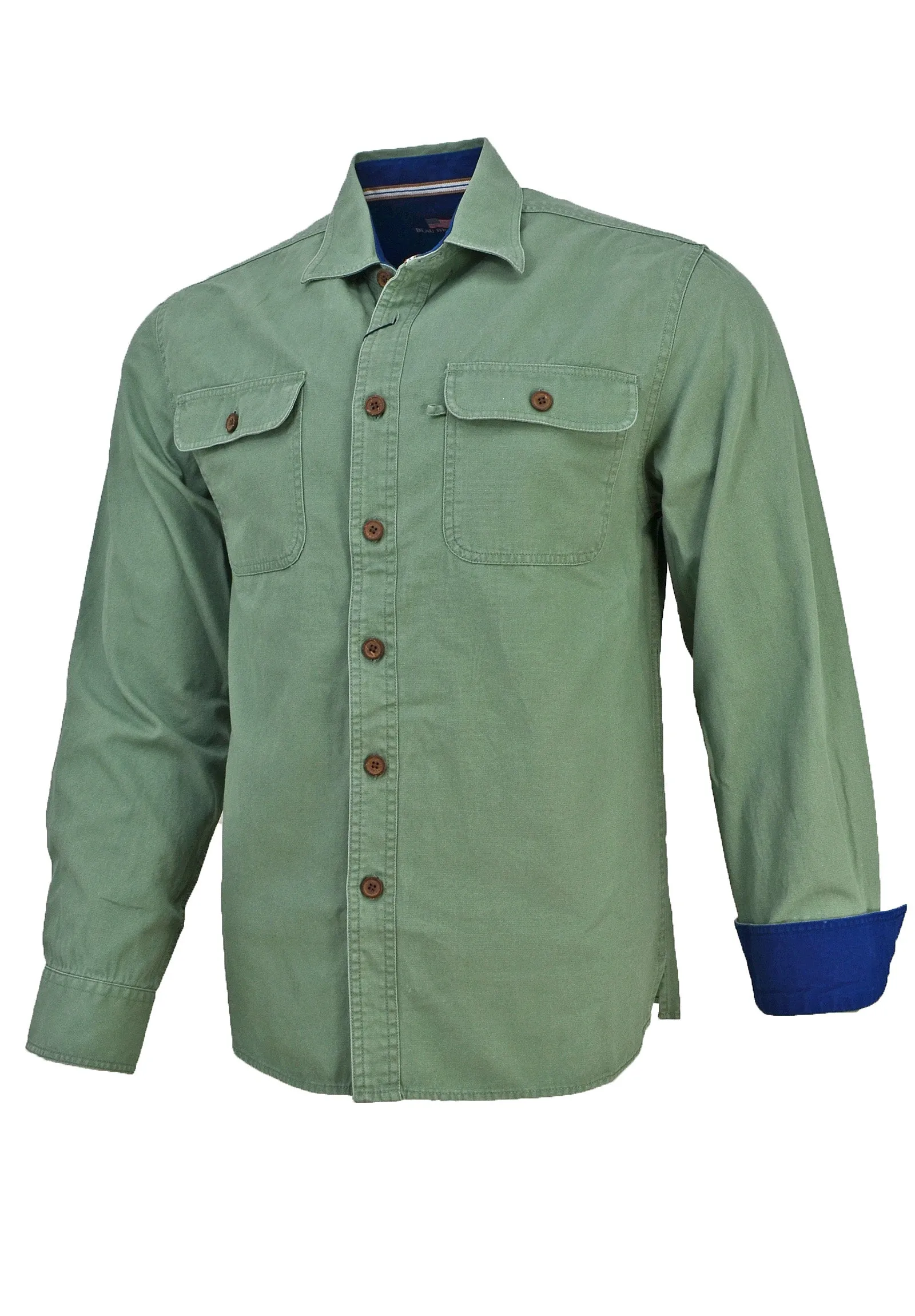 Beau Brummel Canvas Button Up Shirt
