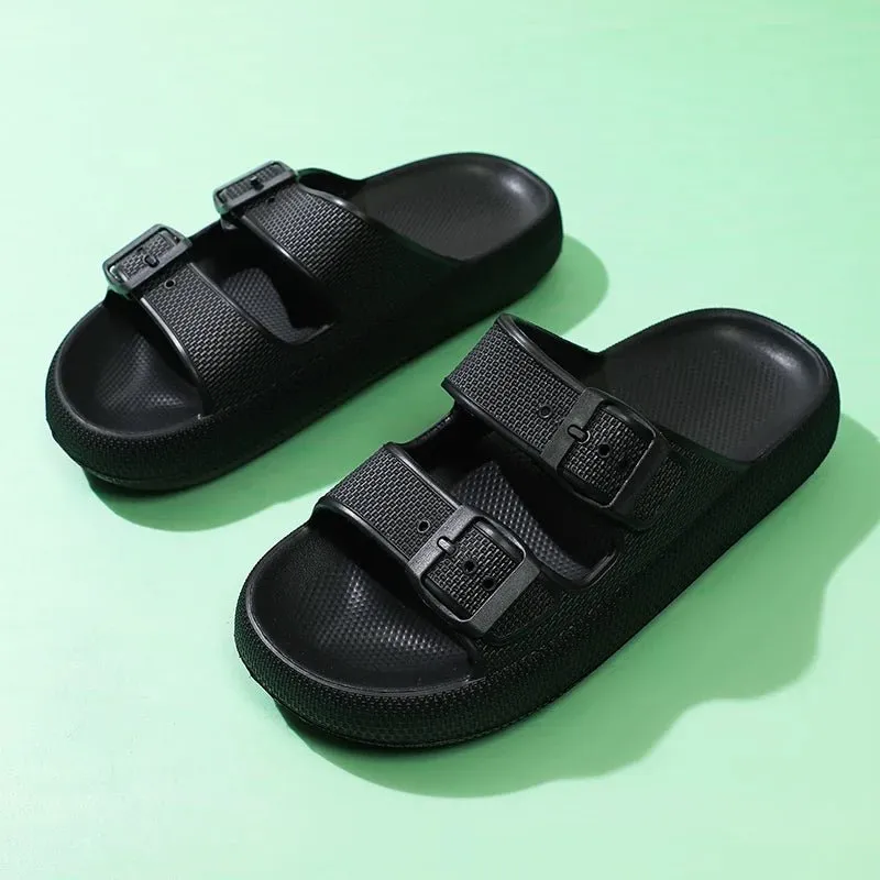 Belisa® | Non-Slip Buckle Cloud Slippers