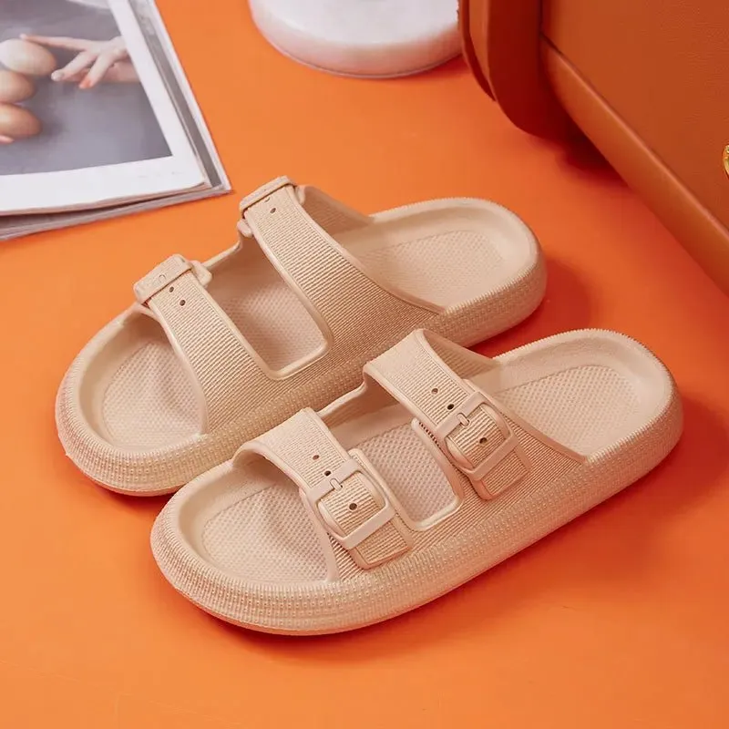 Belisa® | Non-Slip Buckle Cloud Slippers