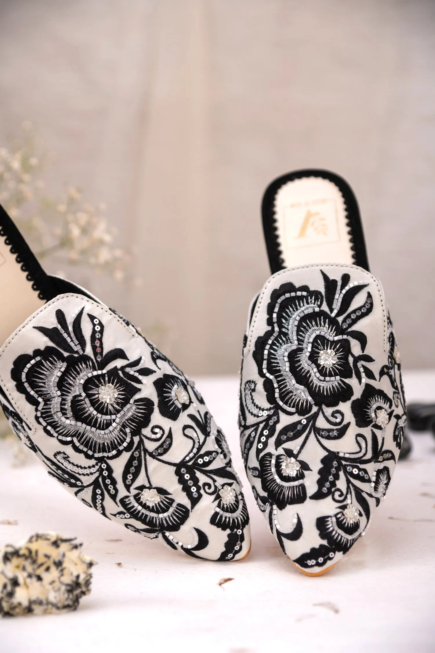 Black Rose Mules