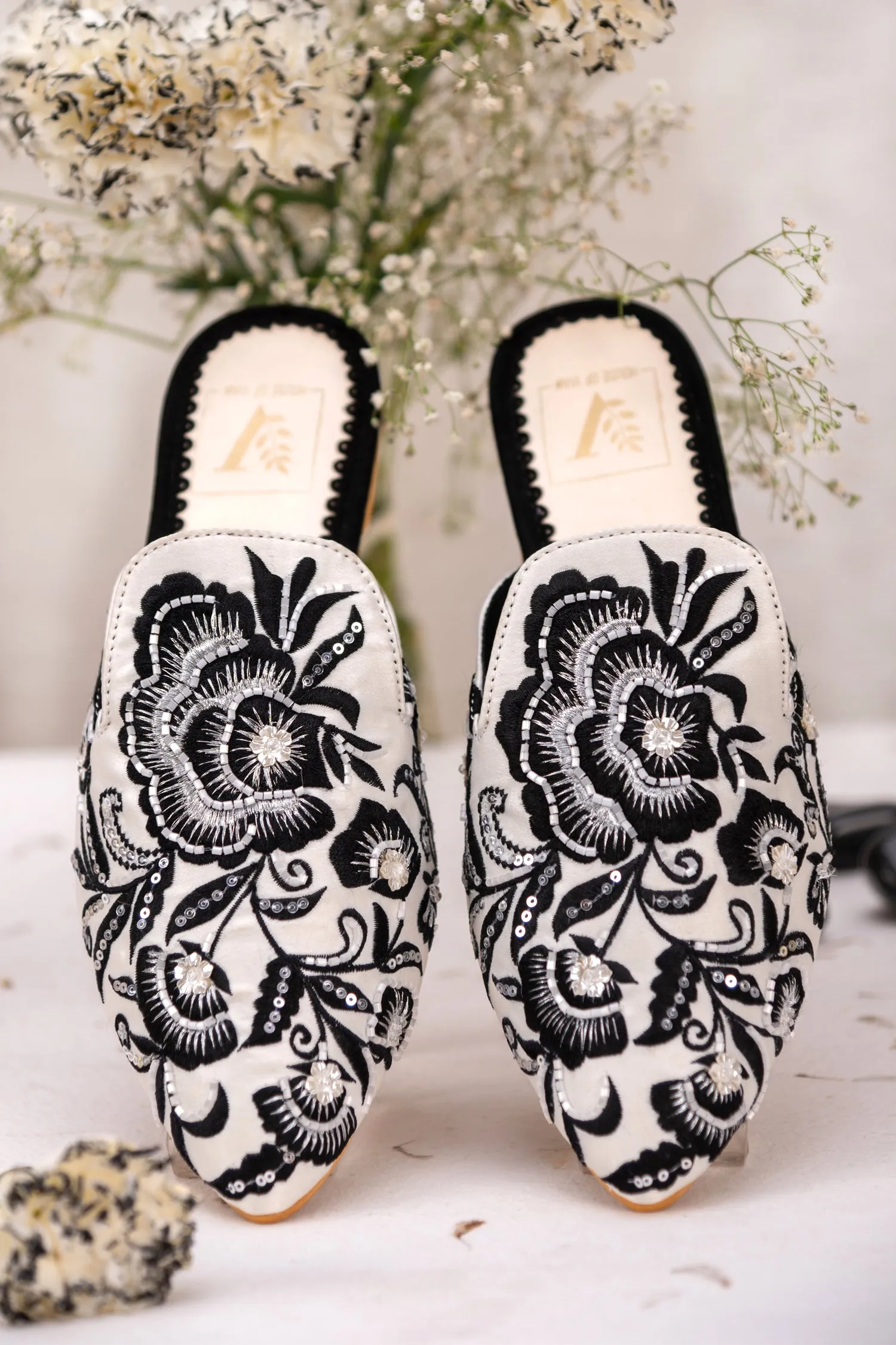 Black Rose Mules