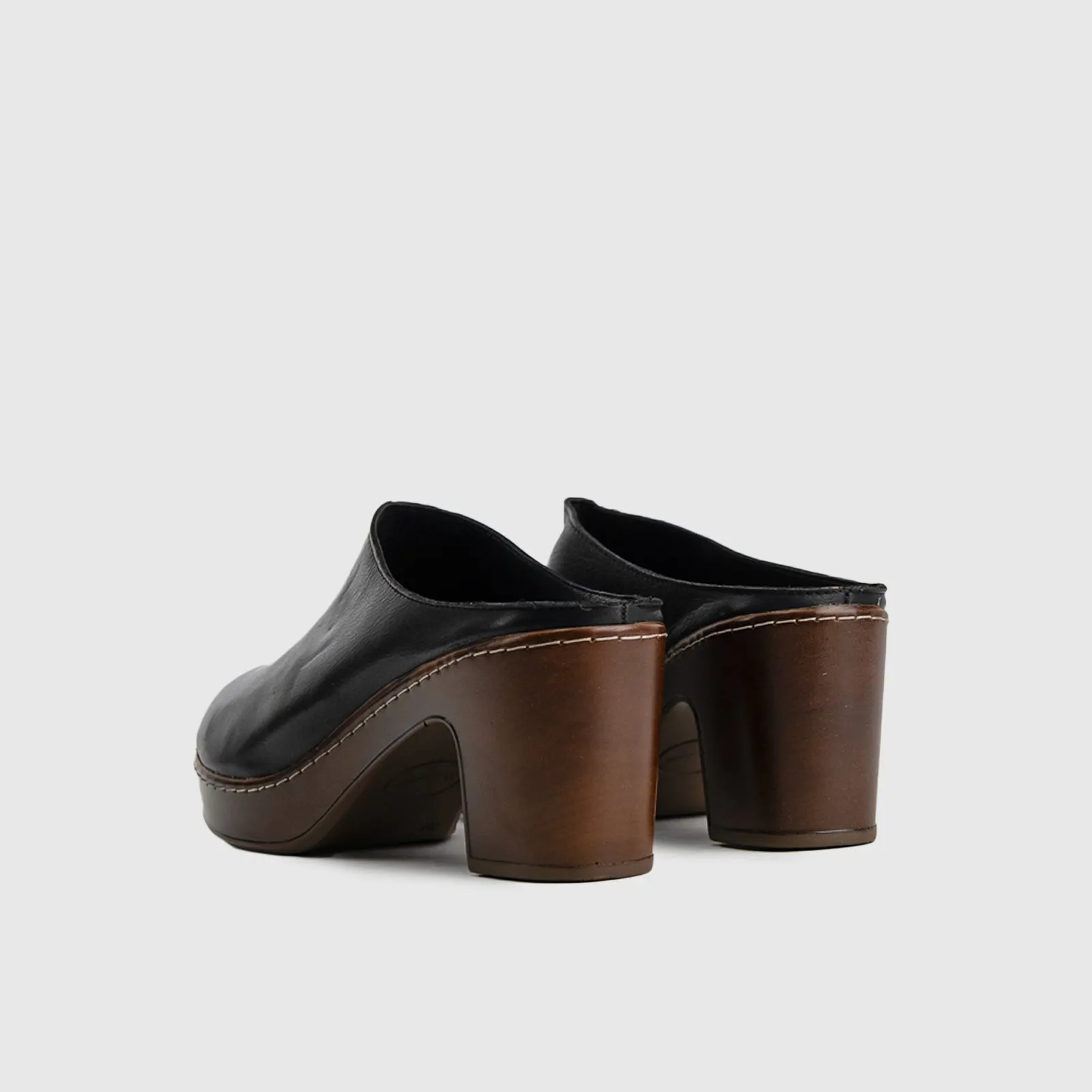 Block Heel Mule 11204