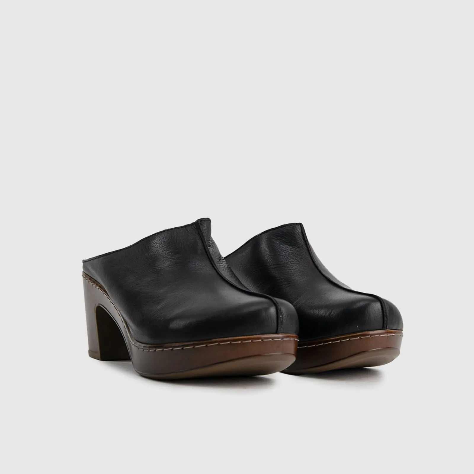Block Heel Mule 11204