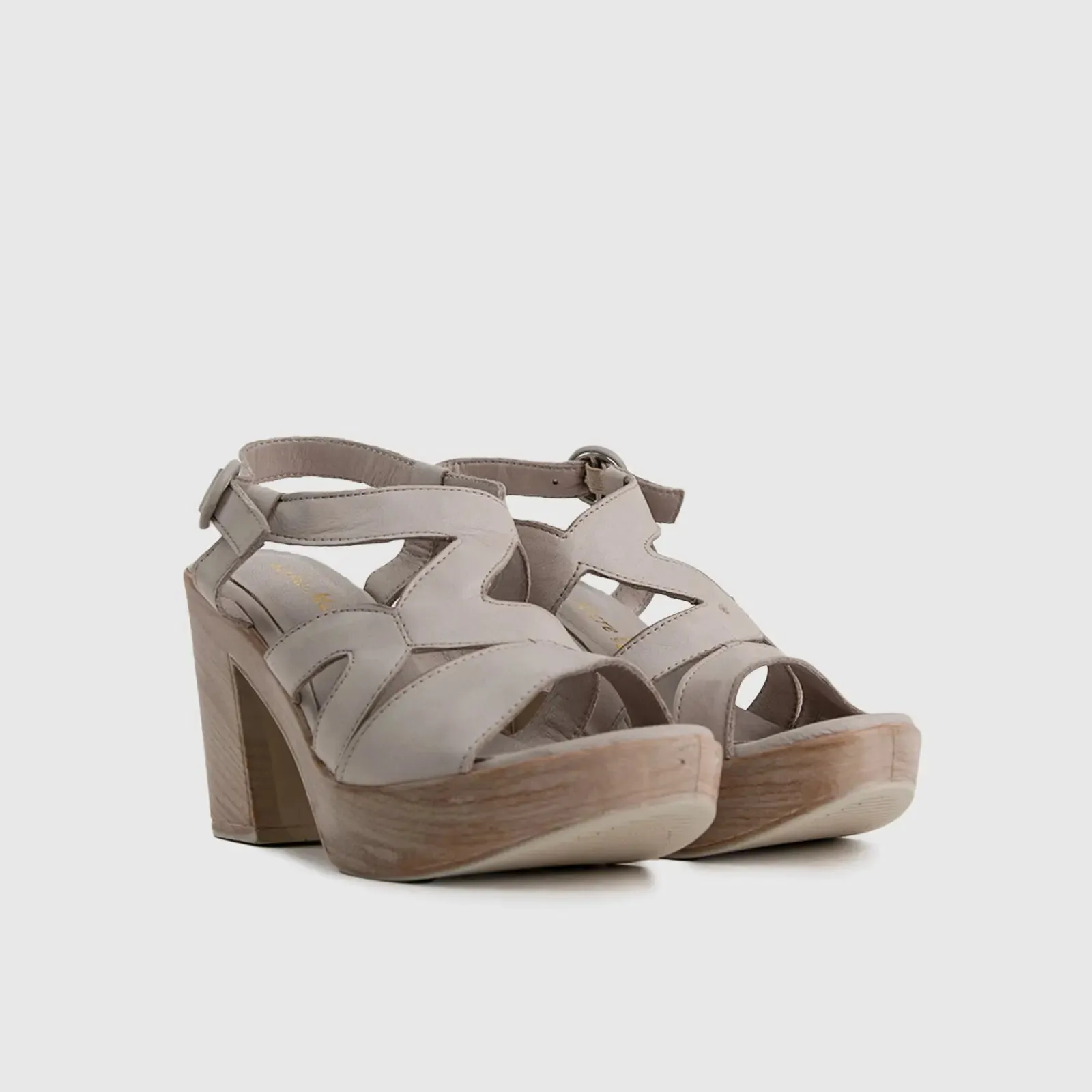 Block Heel Sandal 10006