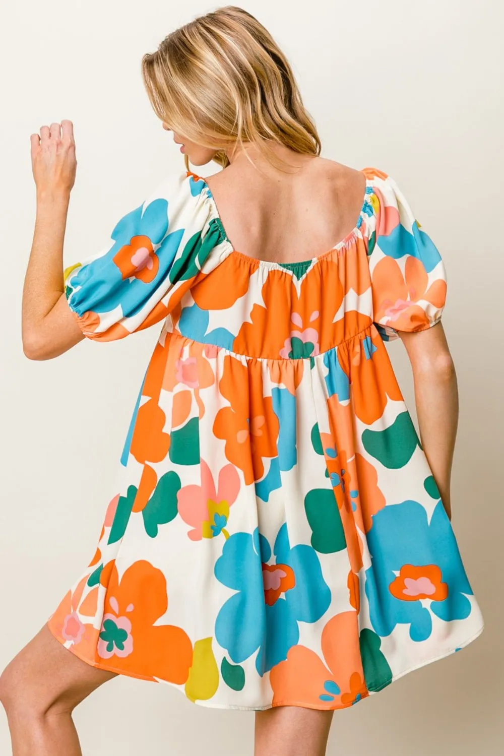 BLOOM HAVEN MINI DRESS