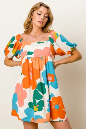 BLOOM HAVEN MINI DRESS