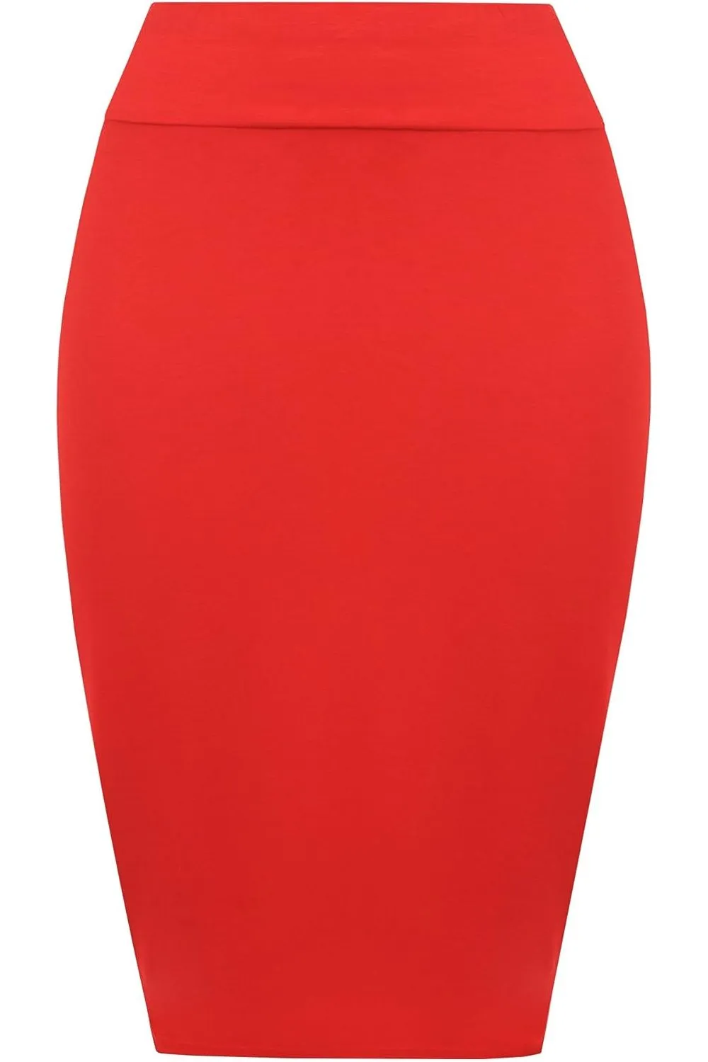 Bodycon Pencil High Waisted Midi Skirt