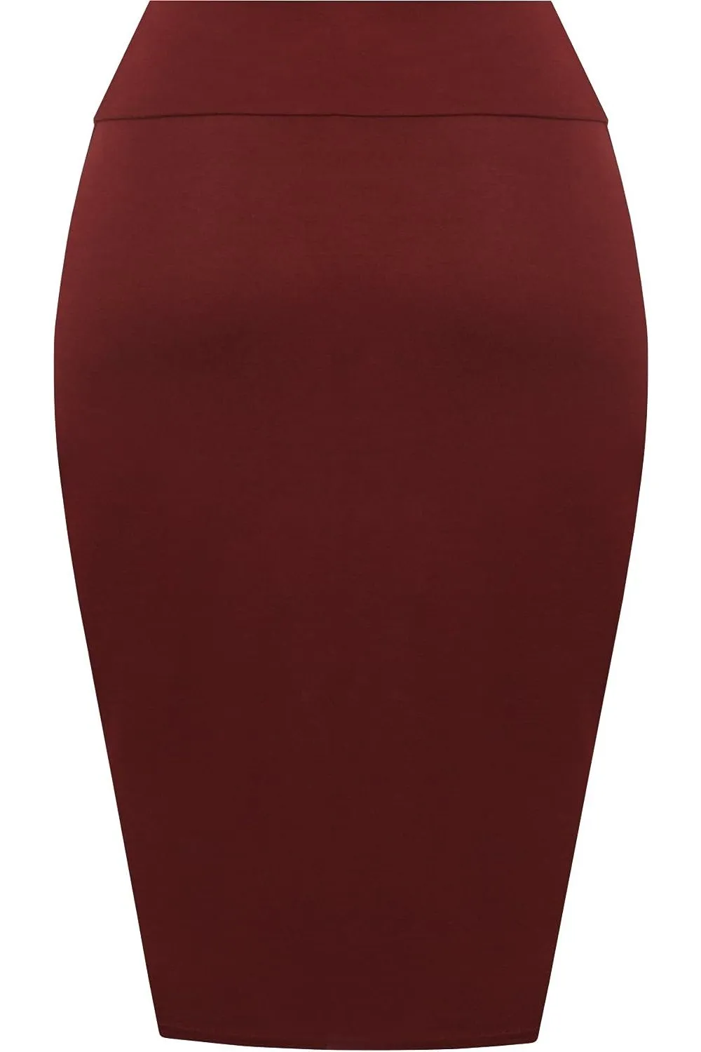 Bodycon Pencil High Waisted Midi Skirt