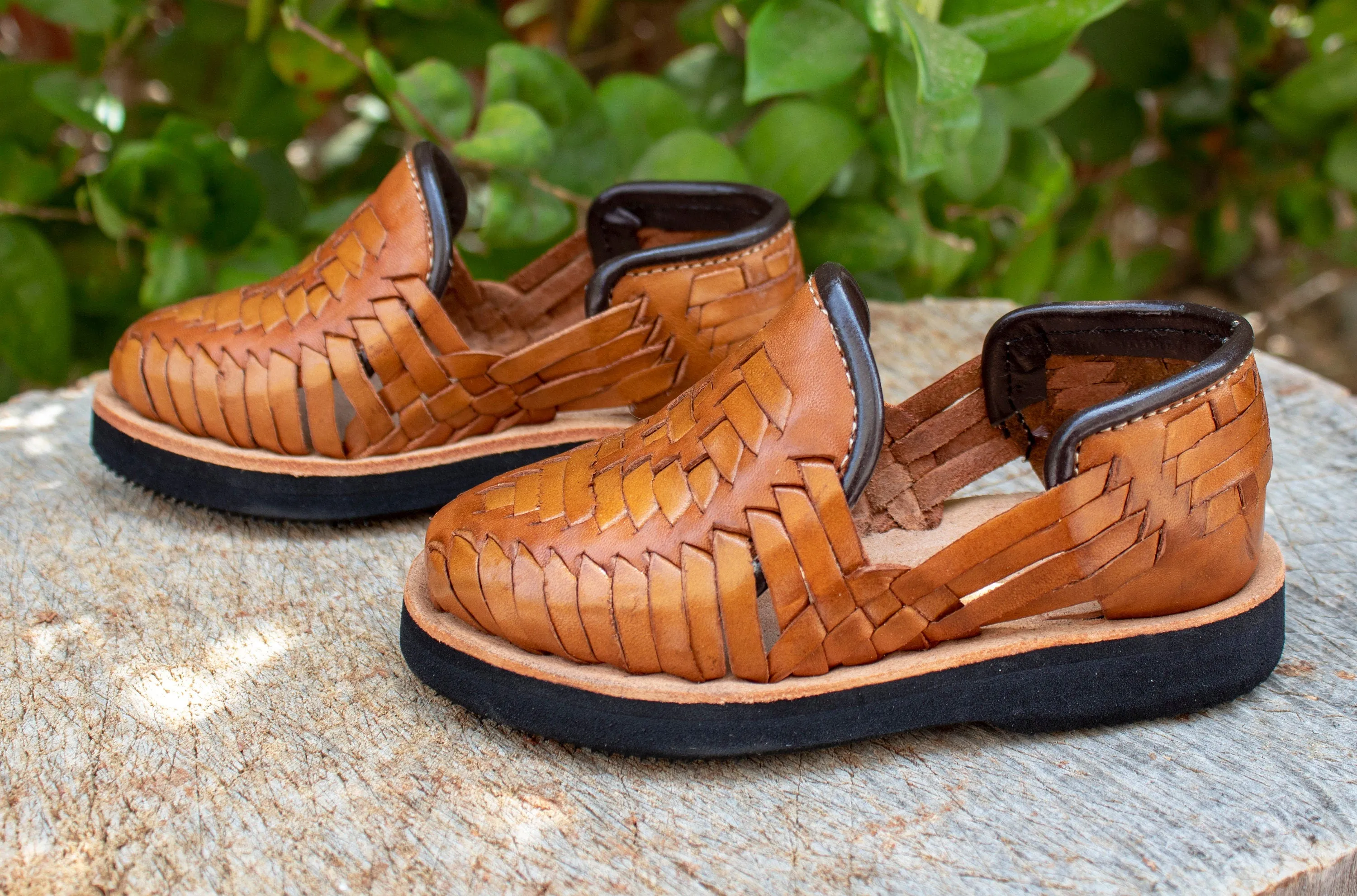 Boys WALKER TODDLER leather Mocassin casual MEXICAN Shoe Sandals