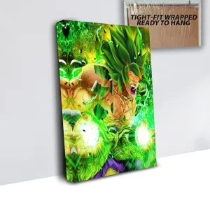 Broly Legendary Super Saiyan Rage Canvas