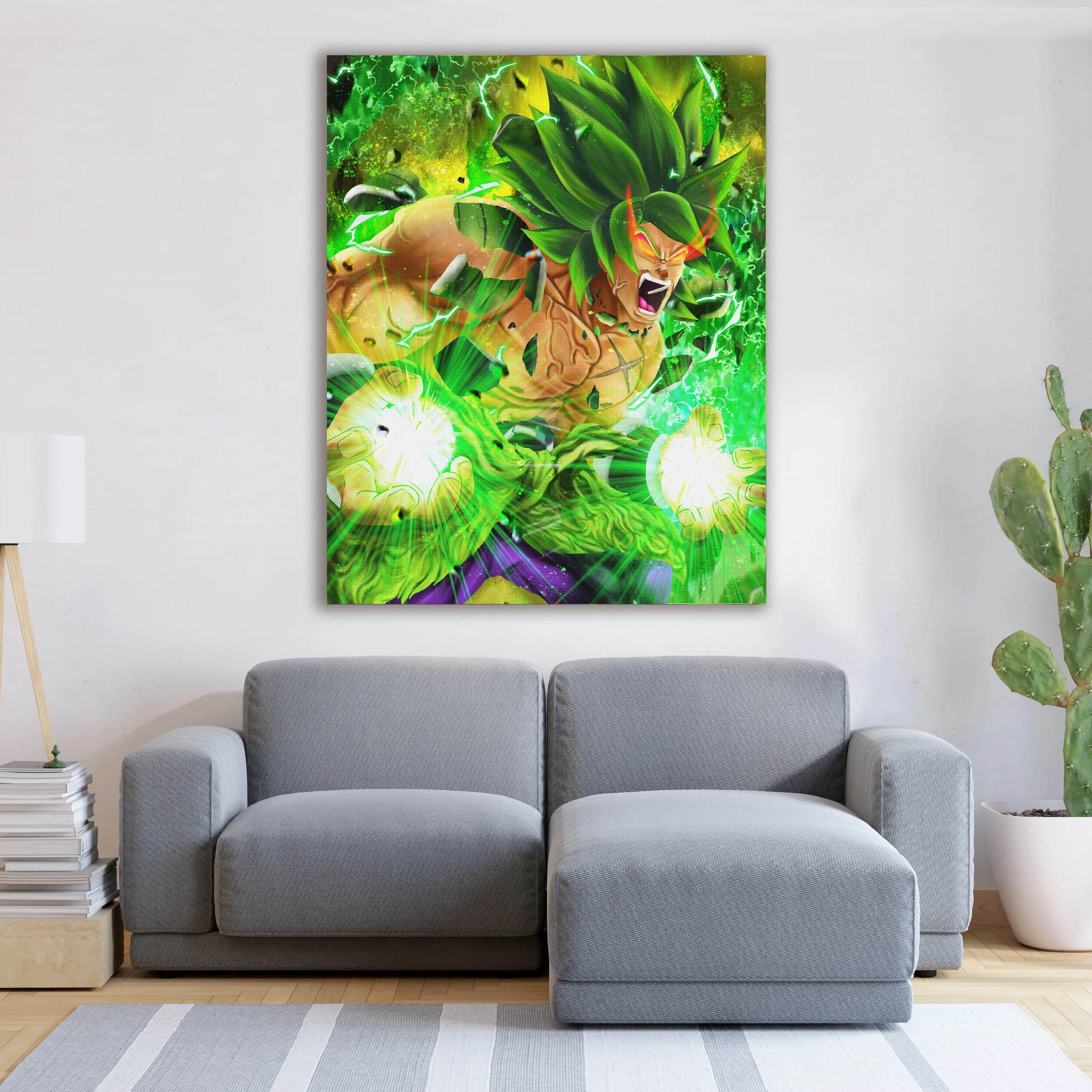 Broly Legendary Super Saiyan Rage Canvas