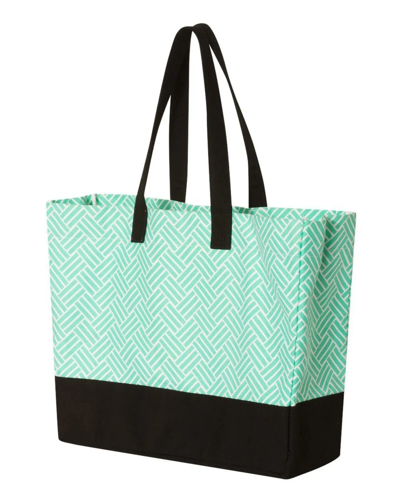 Brookson Bay Full-Pattern Beach Tote Bag. BB400 One Size