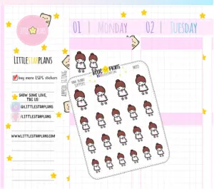 Bunny Slippers | Mimi Planner Stickers