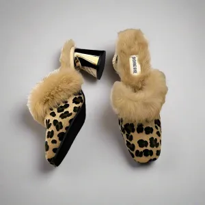 Calypso Fluffy Mule