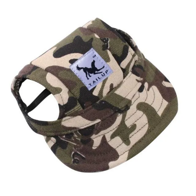 Canvas Dog Hat