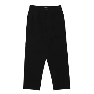 Canvas Pleatz Pants (Black)