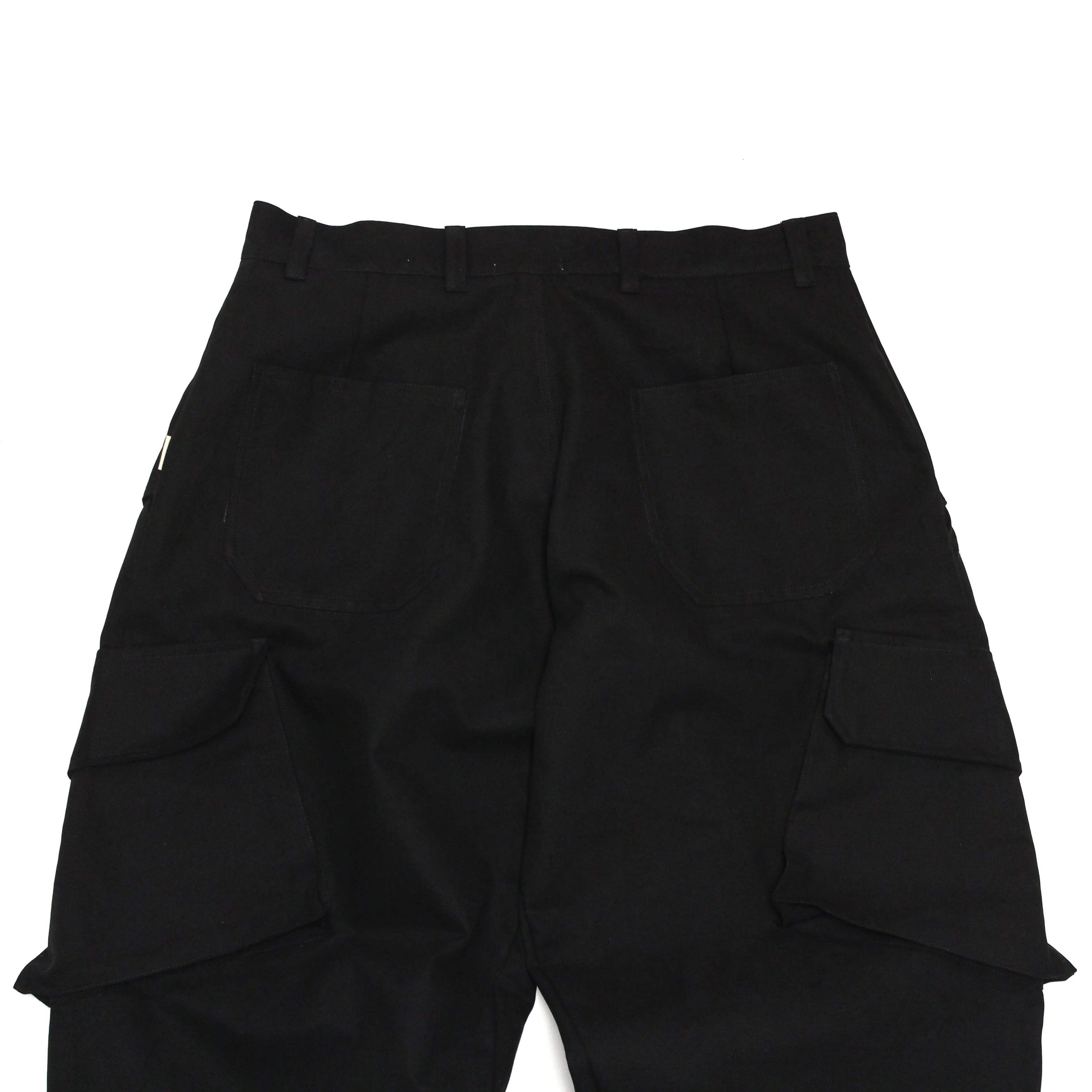 Capacious Cargo Pant (Black Canvas)