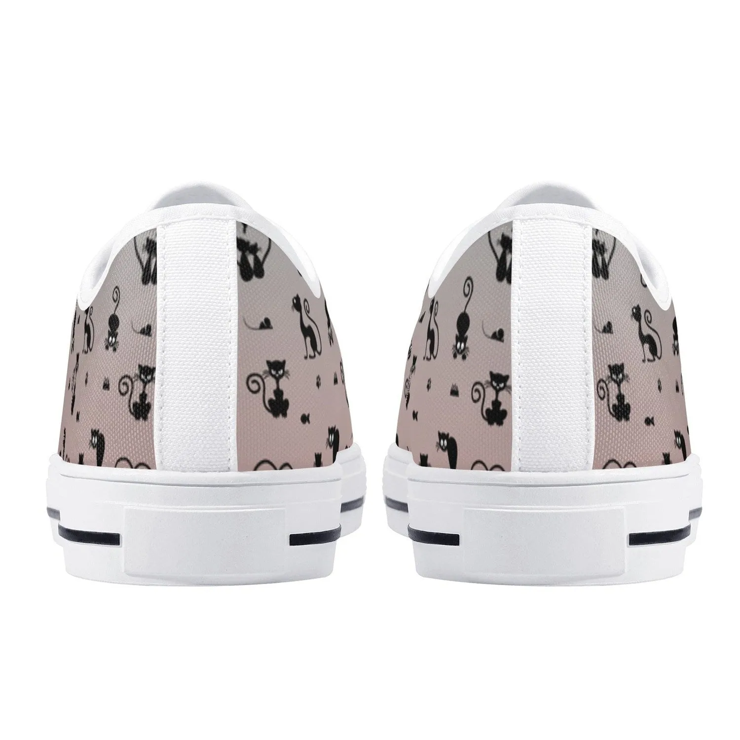 Caramel Kit Cat Lightweight Low Top Canvas Shoes