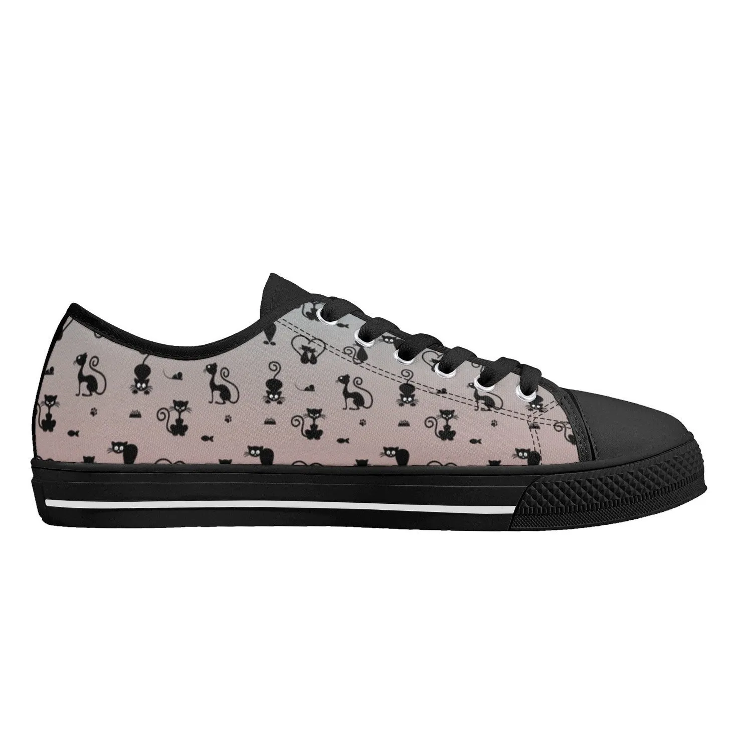 Caramel Kit Cat Lightweight Low Top Canvas Shoes