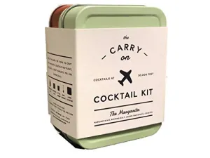 Carry on Cocktail Kit, Moscow Mule and Margarita, Travel Kit for Drinks on the Go, Craft Cocktails, Makes 4 Premium Cocktails, TSA Approved