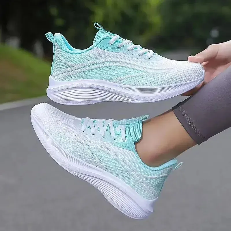 Casual Running Summer Fashion - Anti-Slip Hiking Mesh Athletic Shoes, Breathable Tennis Sneakers for Women, Trend, Couple Shoes