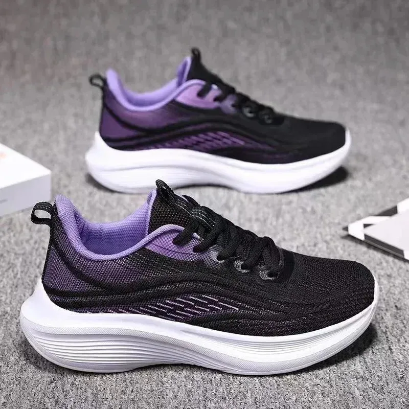 Casual Running Summer Fashion - Anti-Slip Hiking Mesh Athletic Shoes, Breathable Tennis Sneakers for Women, Trend, Couple Shoes