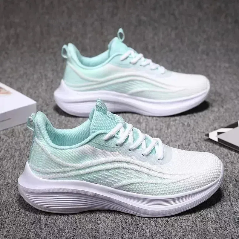 Casual Running Summer Fashion - Anti-Slip Hiking Mesh Athletic Shoes, Breathable Tennis Sneakers for Women, Trend, Couple Shoes