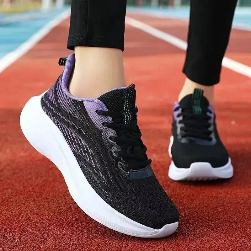 Casual Running Summer Fashion - Anti-Slip Hiking Mesh Athletic Shoes, Breathable Tennis Sneakers for Women, Trend, Couple Shoes