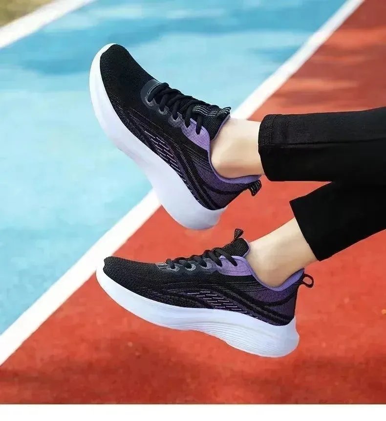 Casual Running Summer Fashion - Anti-Slip Hiking Mesh Athletic Shoes, Breathable Tennis Sneakers for Women, Trend, Couple Shoes