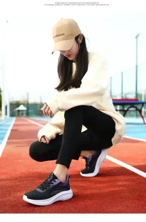 Casual Running Summer Fashion - Anti-Slip Hiking Mesh Athletic Shoes, Breathable Tennis Sneakers for Women, Trend, Couple Shoes
